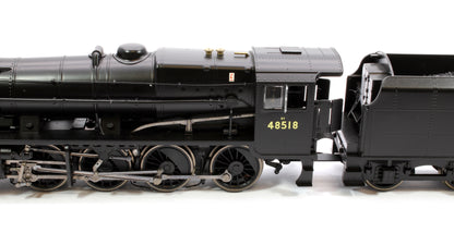 Class 8F 2-8-0 No. 48518 BR Black Late Crest Steam Locomotive