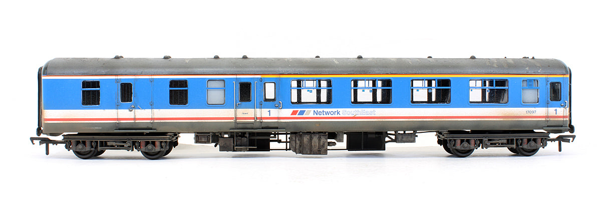 Pre-Owned BR Mk2A BFK Brake First Corridor Network SouthEast Passenger Coach 17097 - Custom Weathered
