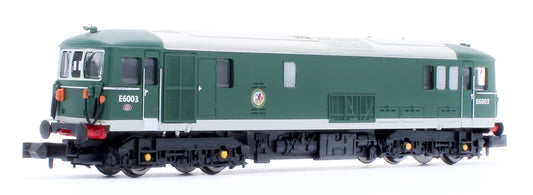 Class 73 - E6003 BR Green Electro Diesel Locomotive - DCC Fitted