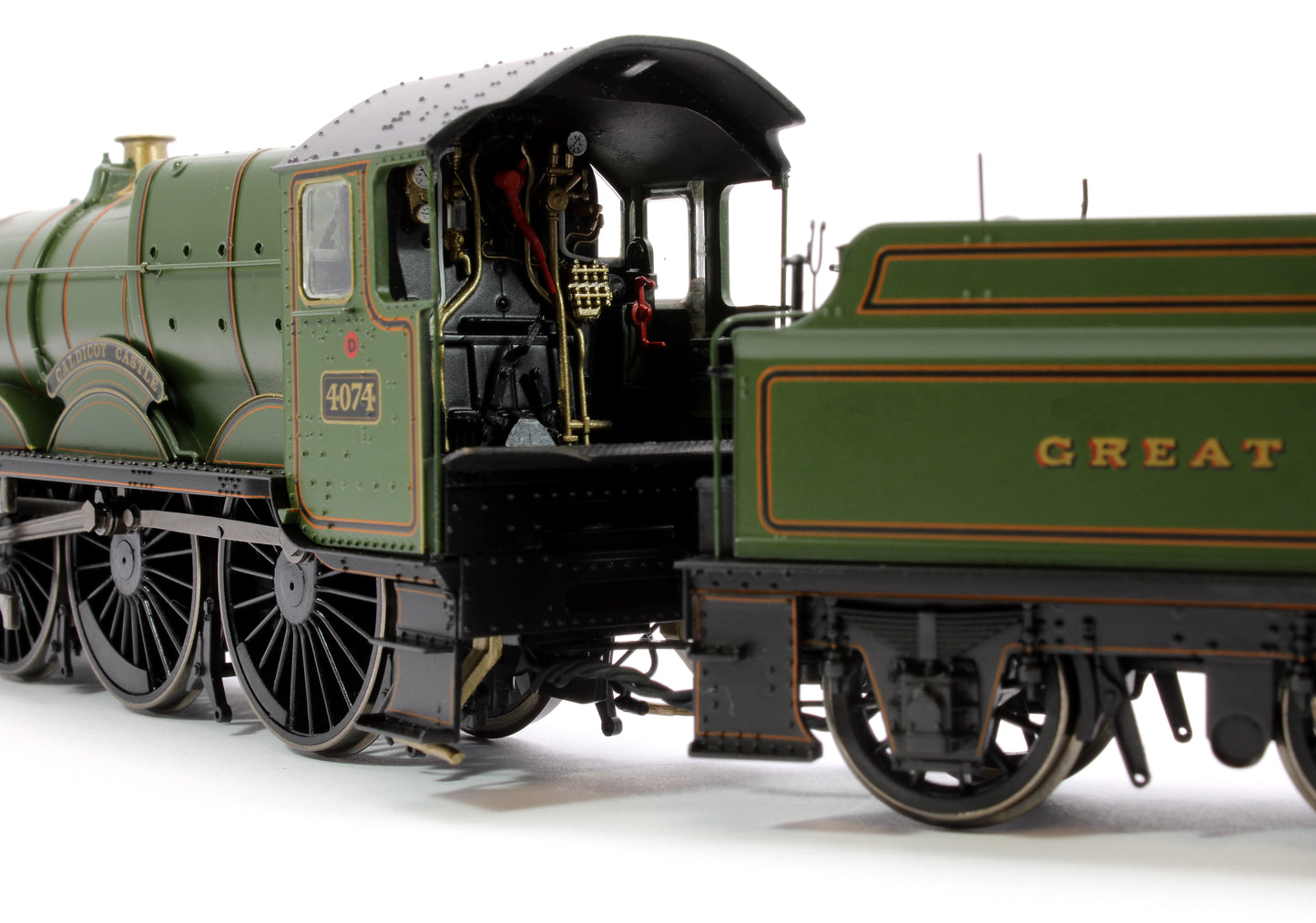 Pre-Owned R30272 Castle Class 4-6-0 'Caldicot Castle': Big Four Centenary Collection GWR Green 4074 Limited Edition Steam Locomotive