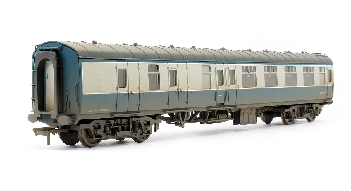 Pre-Owned BR MK1 Twin Pack BG express Parcels & BSK Blue & Grey - Weathered - Exclusive Edition