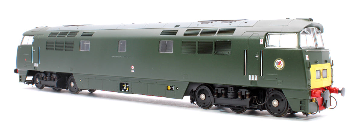 Class 52 Western Crusader BR Green Small Yellow Plates D1004 Diesel Locomotive - DCC Sound Fitted