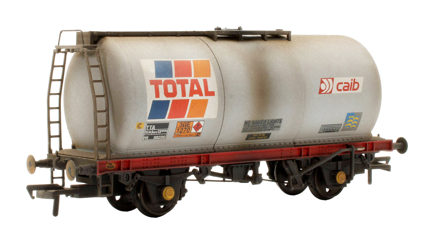 Pre-Owned 37-580A TTA Tank Wagon Total Grey - Custom Weathered