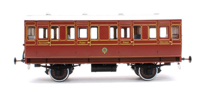 Stroudley 4 Wheel Gas Lit Composite Lined Brown 400 (Light Bar Fitted) - DCC Fitted