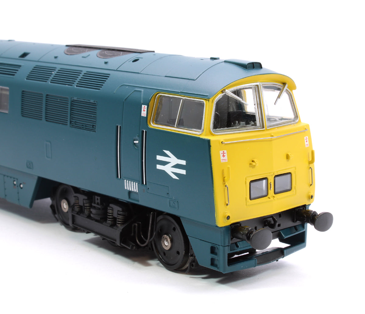 Class 52 Western Trooper BR Blue Full Yellow Ends D1033 Diesel Locomotive - DCC Sound Fitted