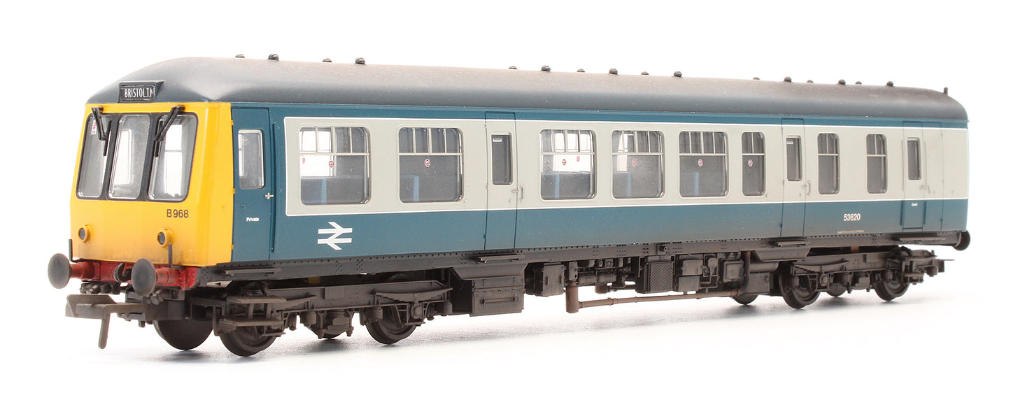 Pre-Owned 32-908 Class 108 2 Car DMU BR Blue & Grey - Custom Weathered