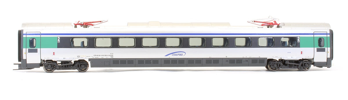 Pre-Owned Cisalpino ETR 610 In Original Livery 4 Car Set