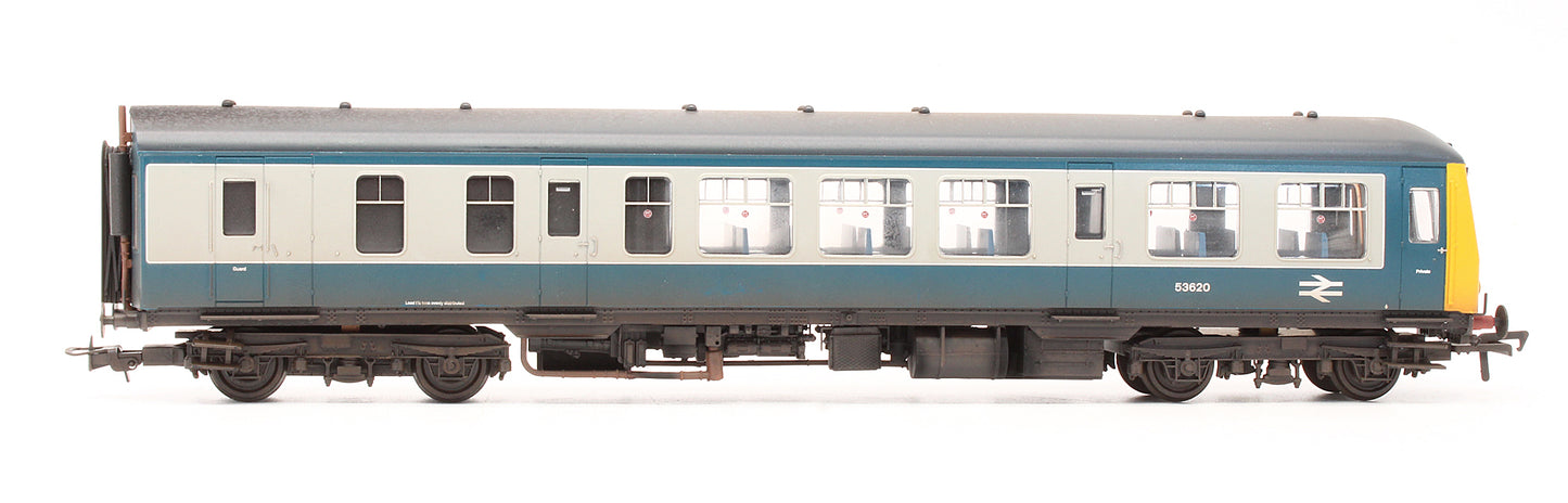 Pre-Owned 32-908 Class 108 2 Car DMU BR Blue & Grey - Custom Weathered
