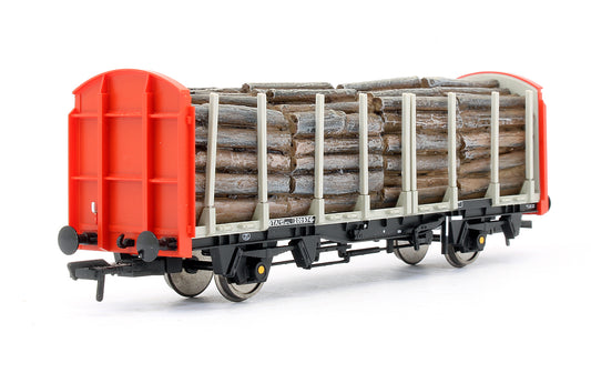 Pre-Owned 38-300 OTA Timber Carrier Wagon Railfreight With Lumber Load