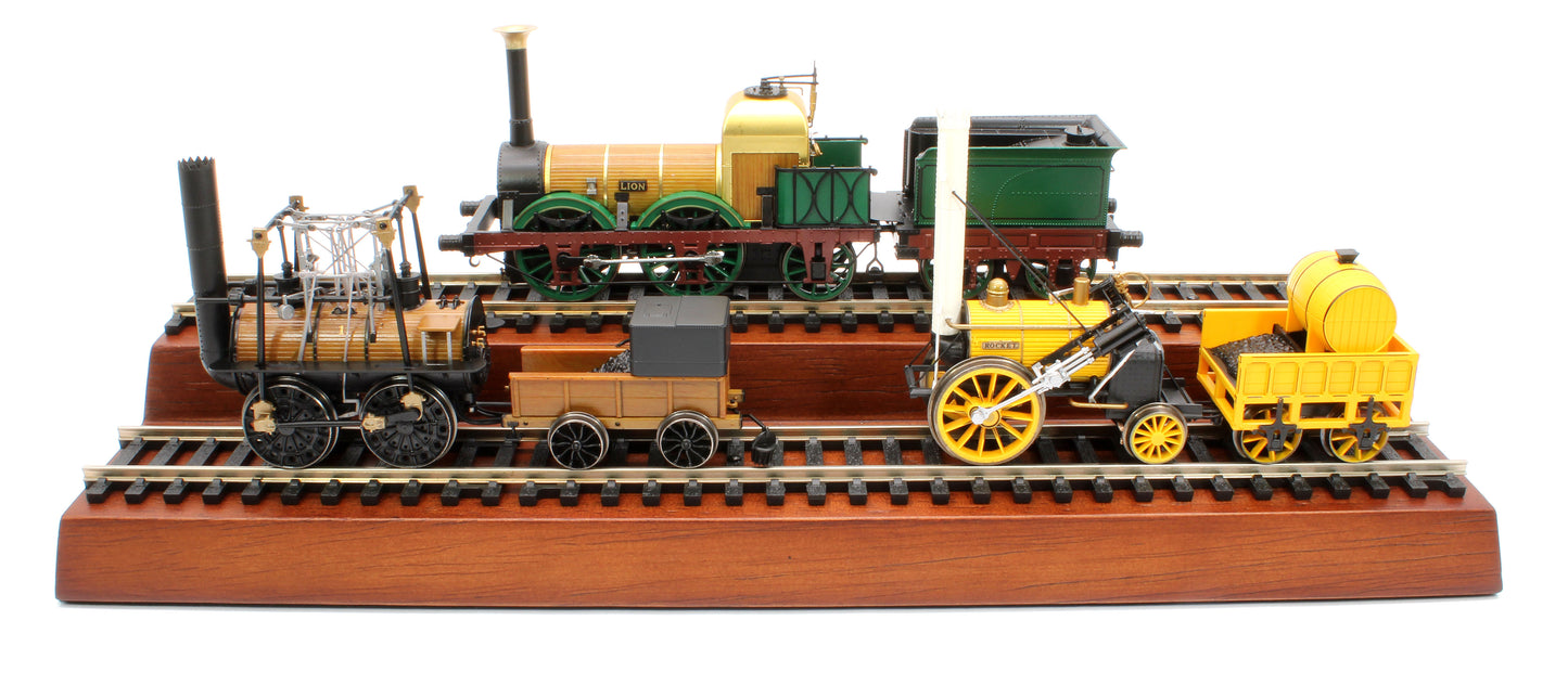 Birth of the Railways 200th Anniversary Train Pack - Includes: Locomotion, Rocket & Lion