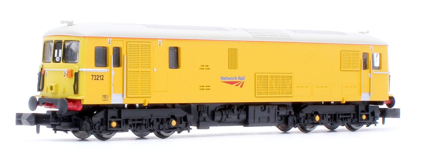 Class 73 212 Network Rail Yellow Electro Diesel Locomotive - DCC Fitted