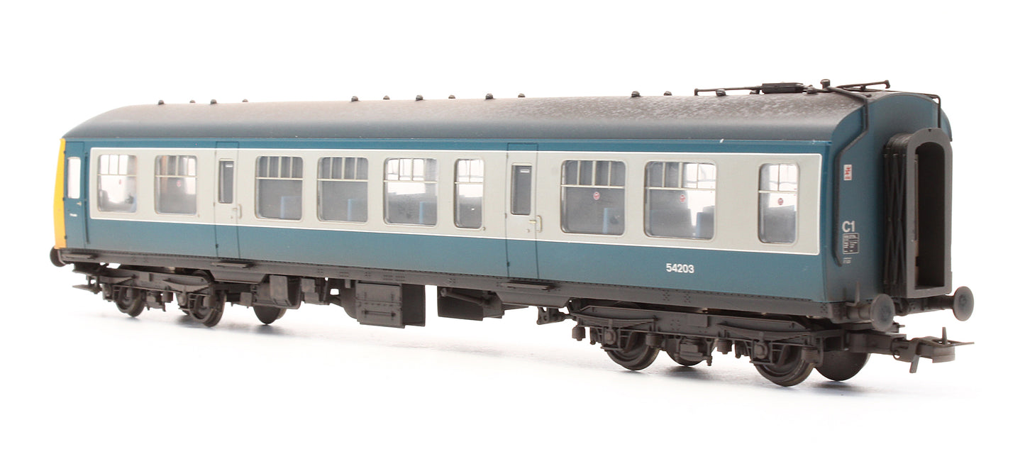 Pre-Owned 32-908 Class 108 2 Car DMU BR Blue & Grey - Custom Weathered