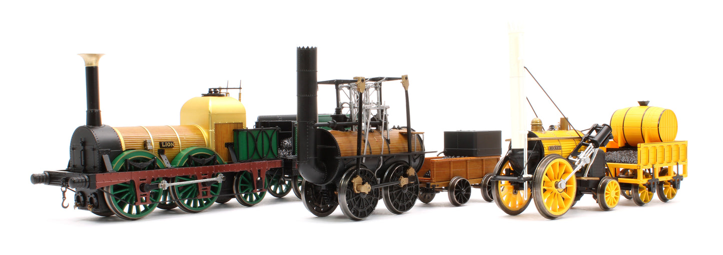 Birth of the Railways 200th Anniversary Train Pack - Includes: Locomotion, Rocket & Lion