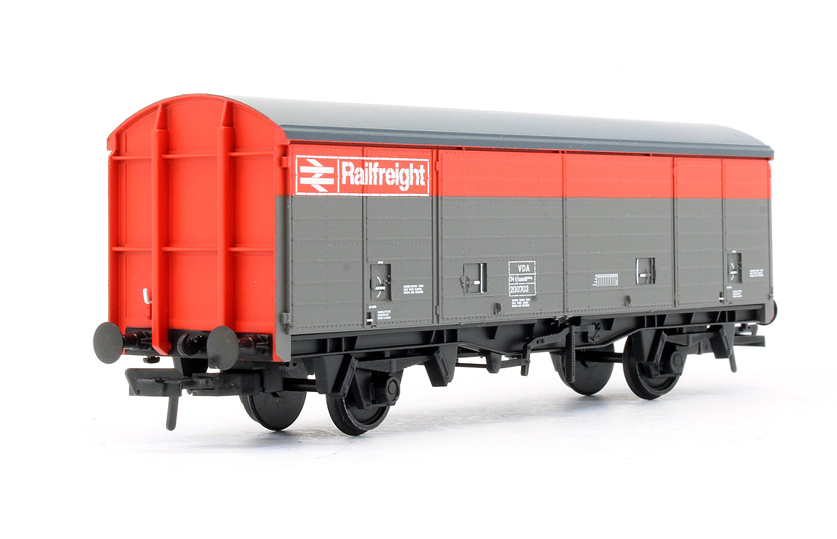Pre-Owned BR VDA Van Railfreight Red & Grey