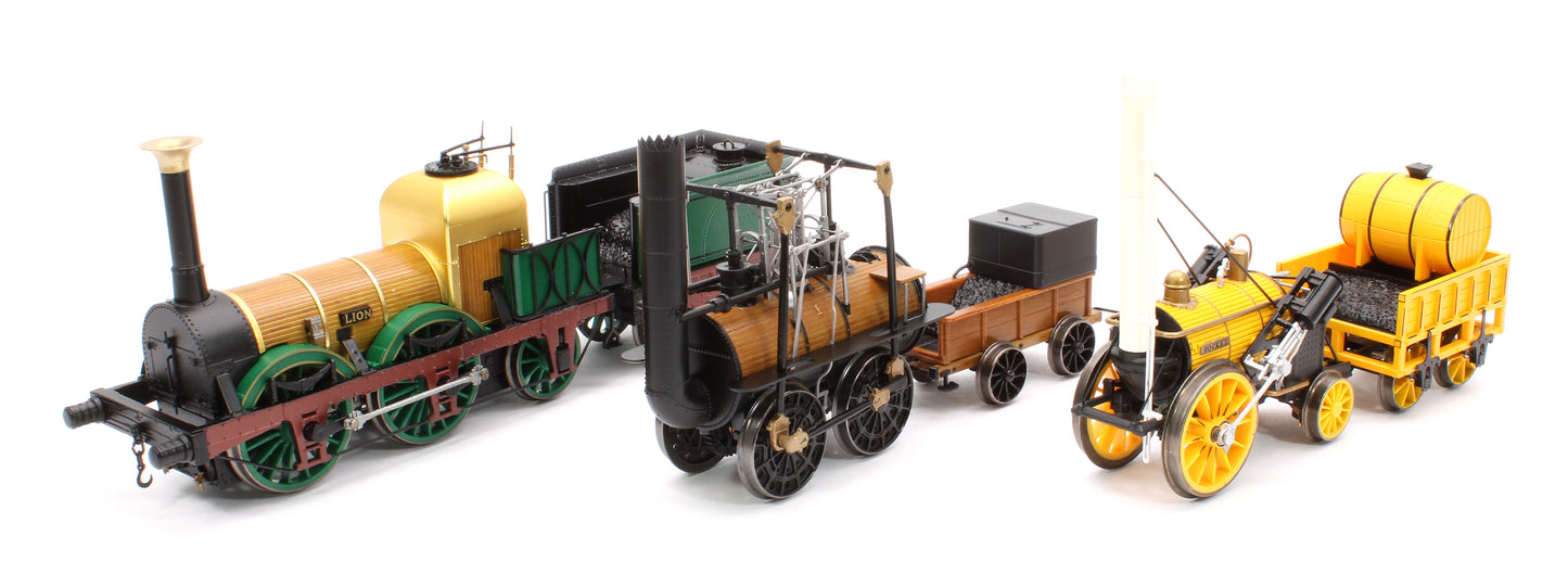 Birth of the Railways 200th Anniversary Train Pack - Includes: Locomotion, Rocket & Lion
