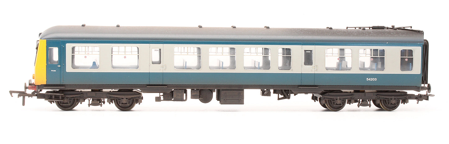 Pre-Owned 32-908 Class 108 2 Car DMU BR Blue & Grey - Custom Weathered