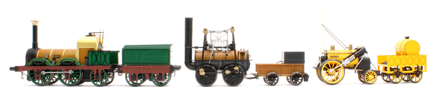 Birth of the Railways 200th Anniversary Train Pack - Includes: Locomotion, Rocket & Lion