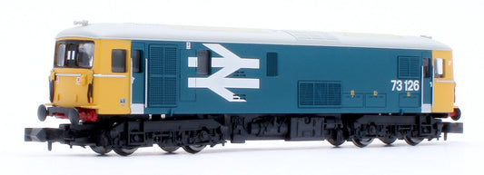 Class 73 126 BR Large Logo Blue Electro Diesel Locomotive - DCC Fitted