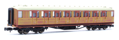 Pre-Owned 2P-011-013 Gresley LNER Teak 3rd Class Coach 61628