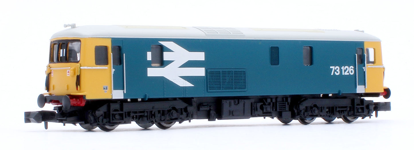 Class 73 126 BR Large Logo Blue Electro Diesel Locomotive - DCC Fitted