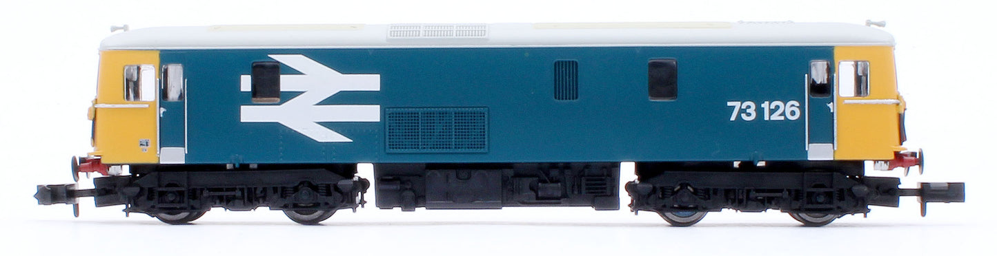 Class 73 126 BR Large Logo Blue Electro Diesel Locomotive - DCC Fitted