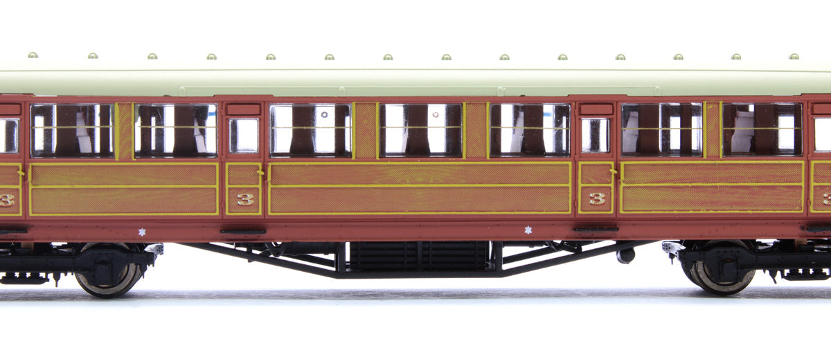 Pre-Owned 2P-011-013 Gresley LNER Teak 3rd Class Coach 61628