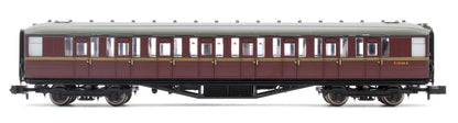 Pre-Owned 2P-011-076 Gresley BR Maroon 2nd Class Coach E12105E