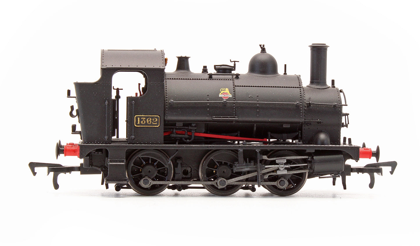 Pre-Owned GWR 1361 BR Black Early Emblem '1362' Steam Locomotive - DCC Fitted