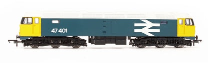 Pre-Owned R3287TTS BR Large Logo Blue Class 47401 Diesel Locomotive