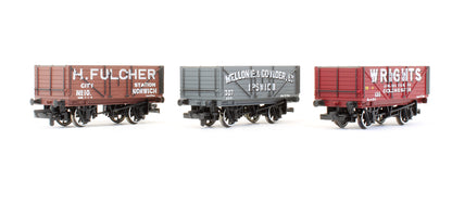 Pre-Owned Coal Trader Classics Set Of 3 East Anglia Private Owner Wagons