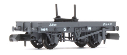 NR1150W 4 Wheel GWR Bolster Wagon Twin Pack