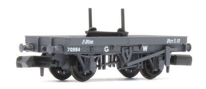 NR1150W 4 Wheel GWR Bolster Wagon Twin Pack