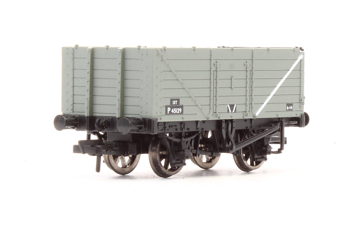 Pre-Owned 37-081E 7 Plank Wagon BR Grey 'P45129'
