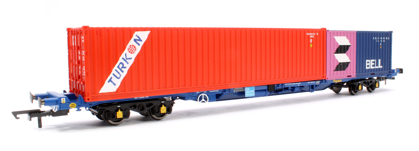 Touax KFA Container Wagon with 2 Containers