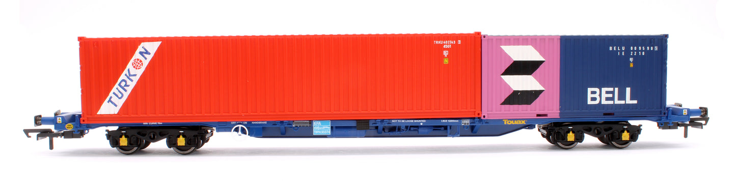 Touax KFA Container Wagon with 2 Containers