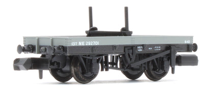 NR1151E 4 Wheel LNER Bolster Wagon Twin Pack