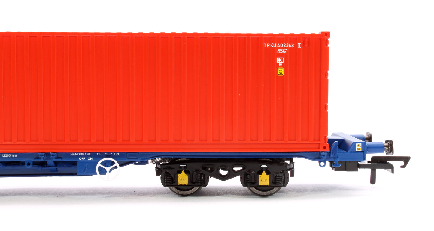Touax KFA Container Wagon with 2 Containers