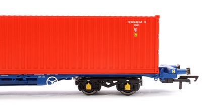 Touax KFA Container Wagon with 2 Containers