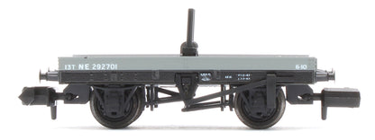 NR1151E 4 Wheel LNER Bolster Wagon Twin Pack
