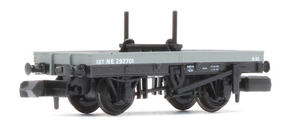 NR1151E 4 Wheel LNER Bolster Wagon Twin Pack
