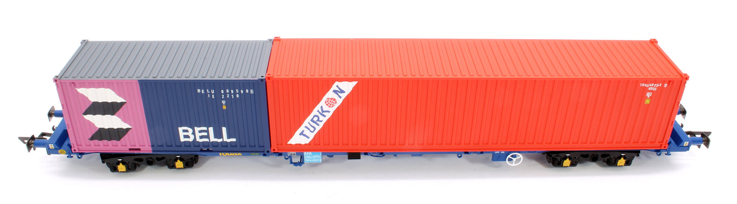 Pre-Owned Touax KFA Container Wagon with 2 Containers