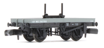 NR1151E 4 Wheel LNER Bolster Wagon Twin Pack