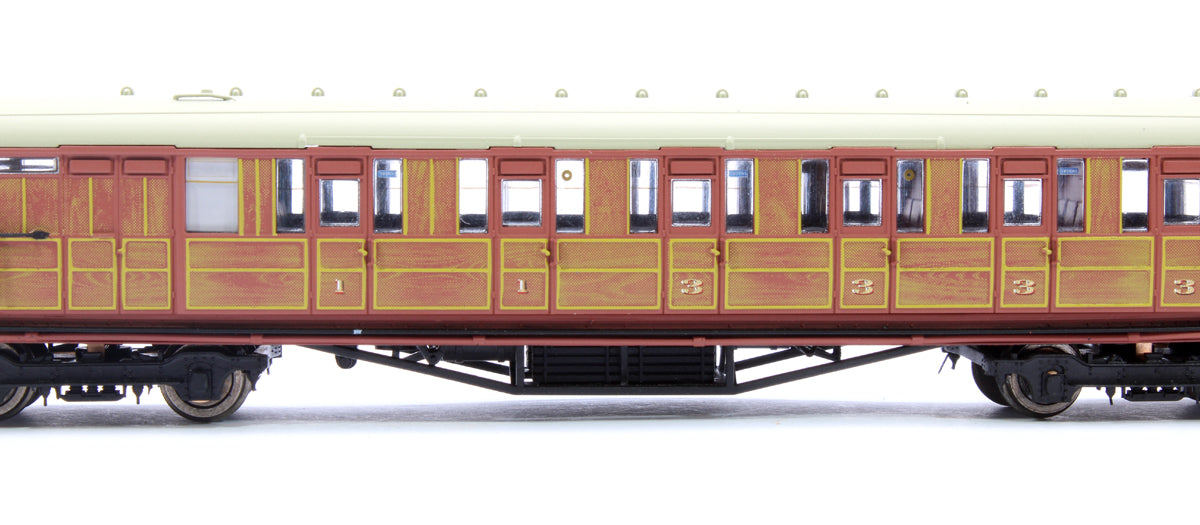 Gresley Coach LNER Teak Brake Composite 5549