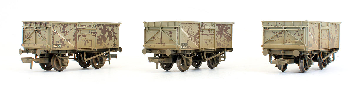 Pre-Owned Set Of 6 BR Grey 16T Mineral Wagons - Weathered - Exclusive Edition