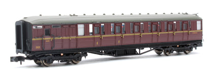 Pre-Owned 2P-011-274 Gresley BR Maroon Brake Composite E10014E