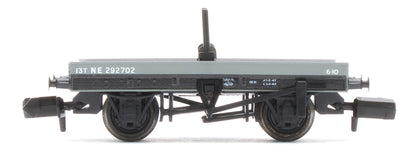NR1151E 4 Wheel LNER Bolster Wagon Twin Pack