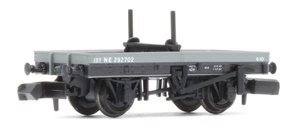 NR1151E 4 Wheel LNER Bolster Wagon Twin Pack