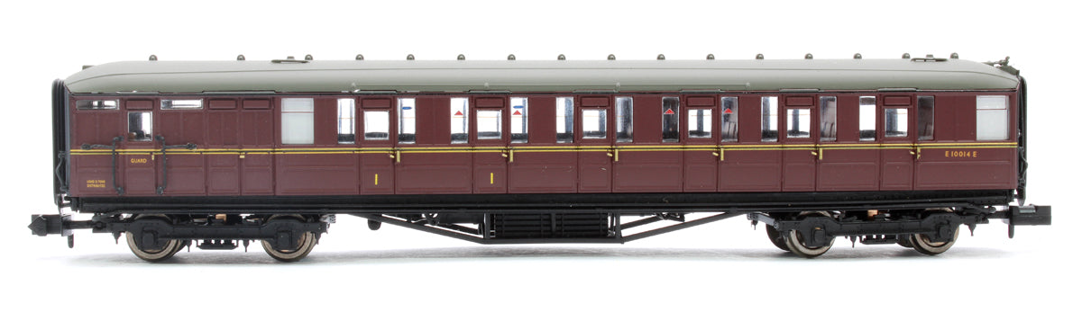 Pre-Owned 2P-011-274 Gresley BR Maroon Brake Composite E10014E