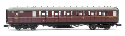 Pre-Owned 2P-011-274 Gresley BR Maroon Brake Composite E10014E