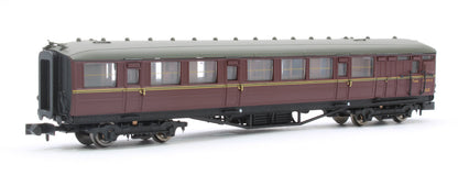 Pre-Owned 2P-011-274 Gresley BR Maroon Brake Composite E10014E
